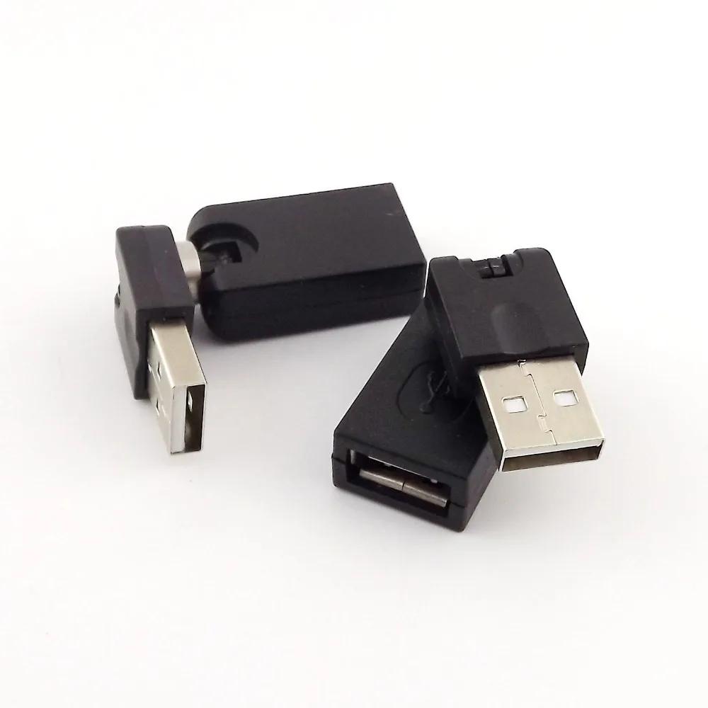 USB 2.0 A Male to A Female 360  ȸ  Ȯ  , 10pcs